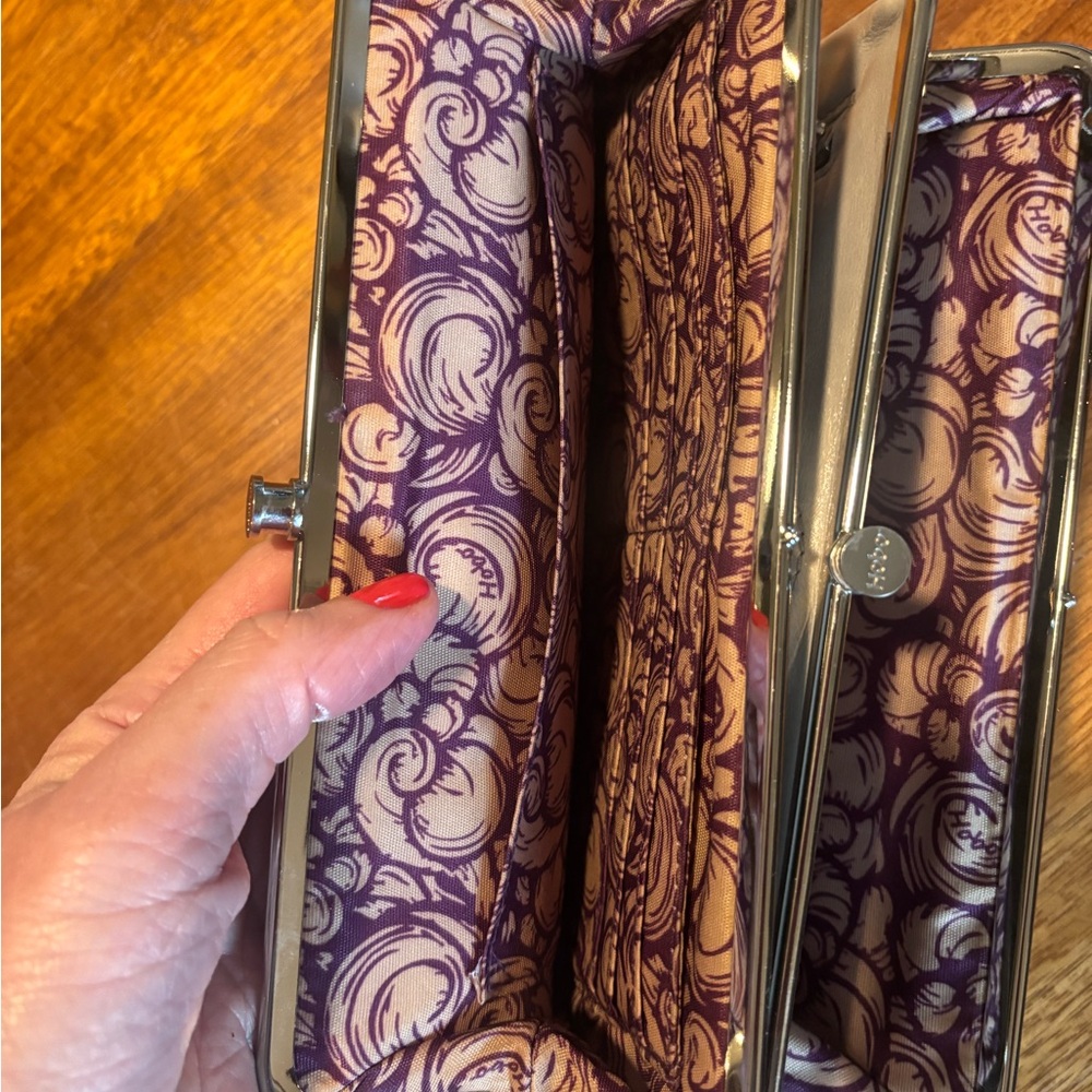 HOBO International, Lauren,  Embossed Leather Clutch - Picture 6 of 6